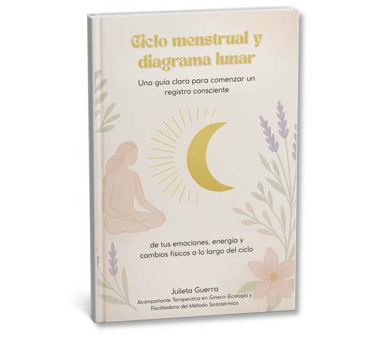 Ciclo menstrual y diagrama lunar: una guía clara para comenzar tu registro consciente
